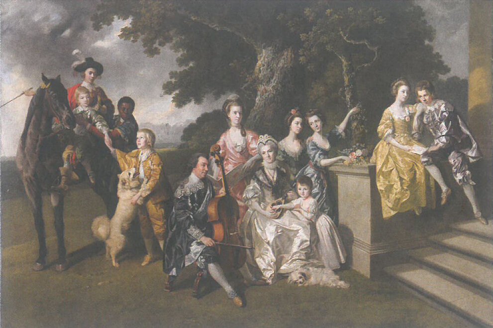 The Family of Sir William Young, 1767-69, by Johannes Zoffany